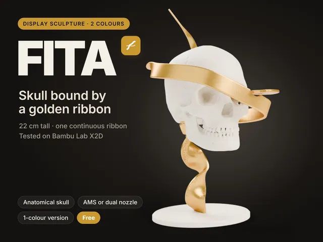 FITA – Skull Bound by a Golden Ribbon