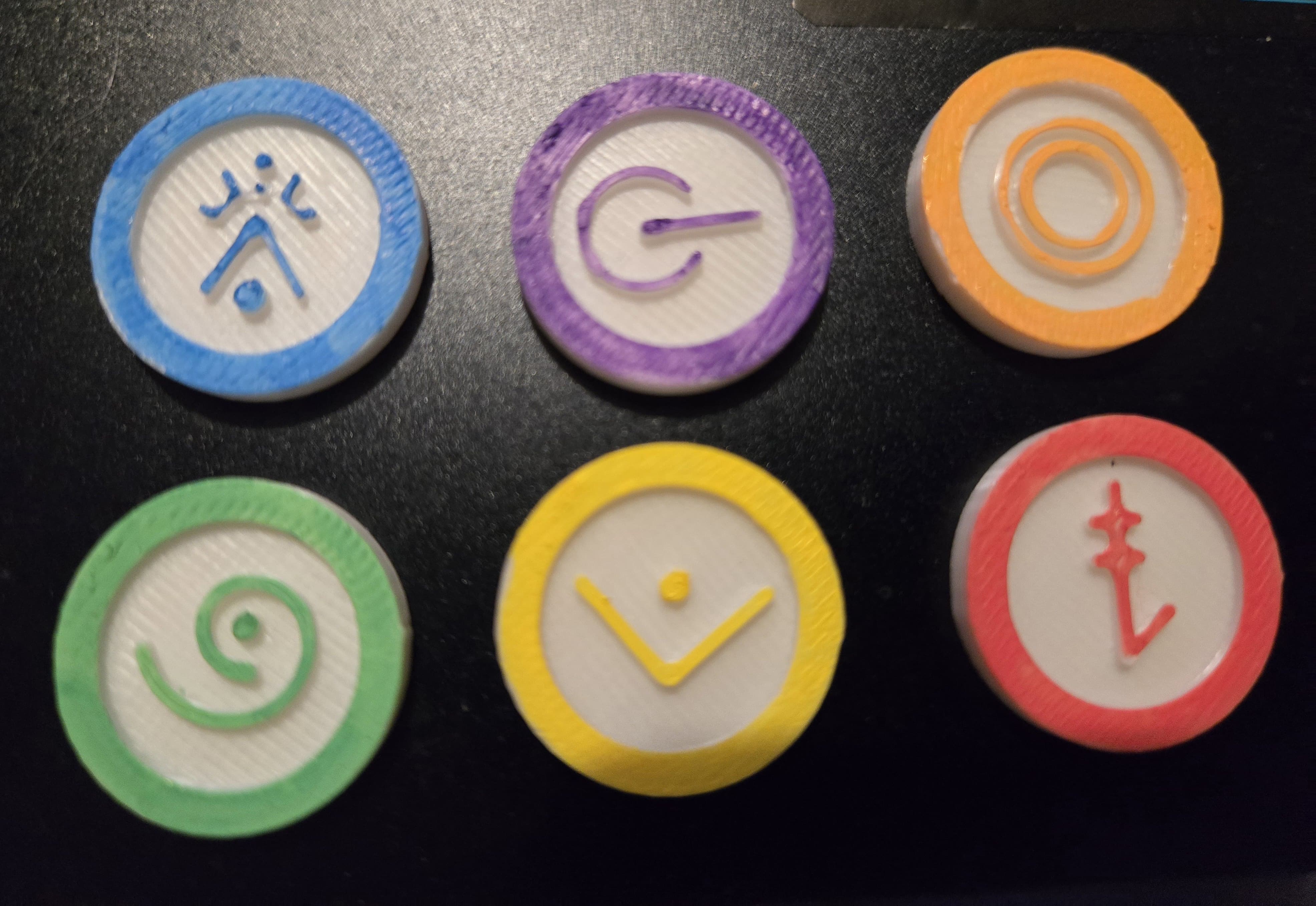 Vantage (board game) Skill Tokens