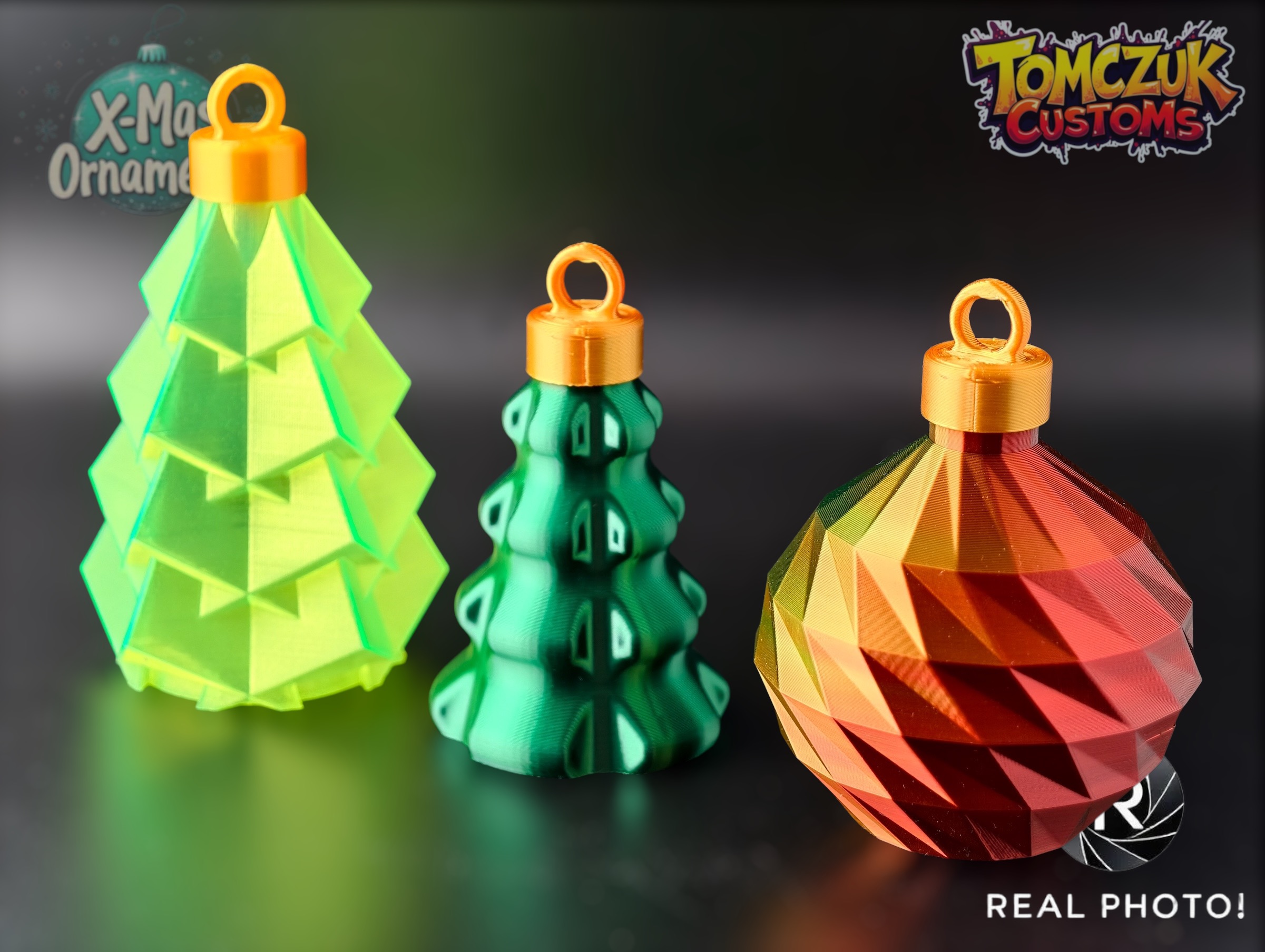 X-Mas Ornaments – Vase Mode 3-Pack