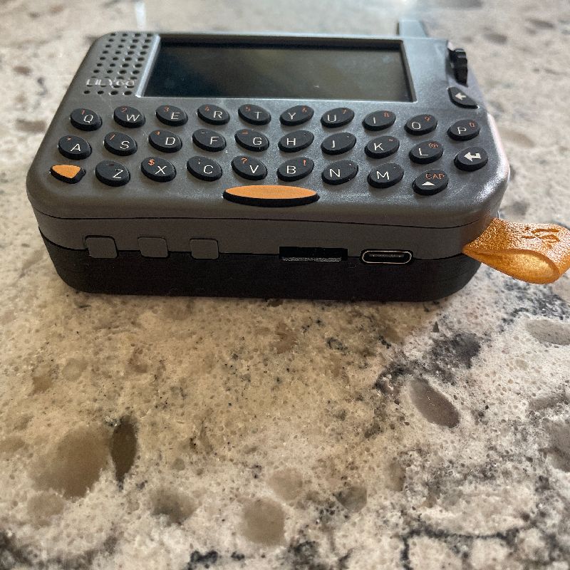 Expanded back for the Lilygo T-Lora Pager