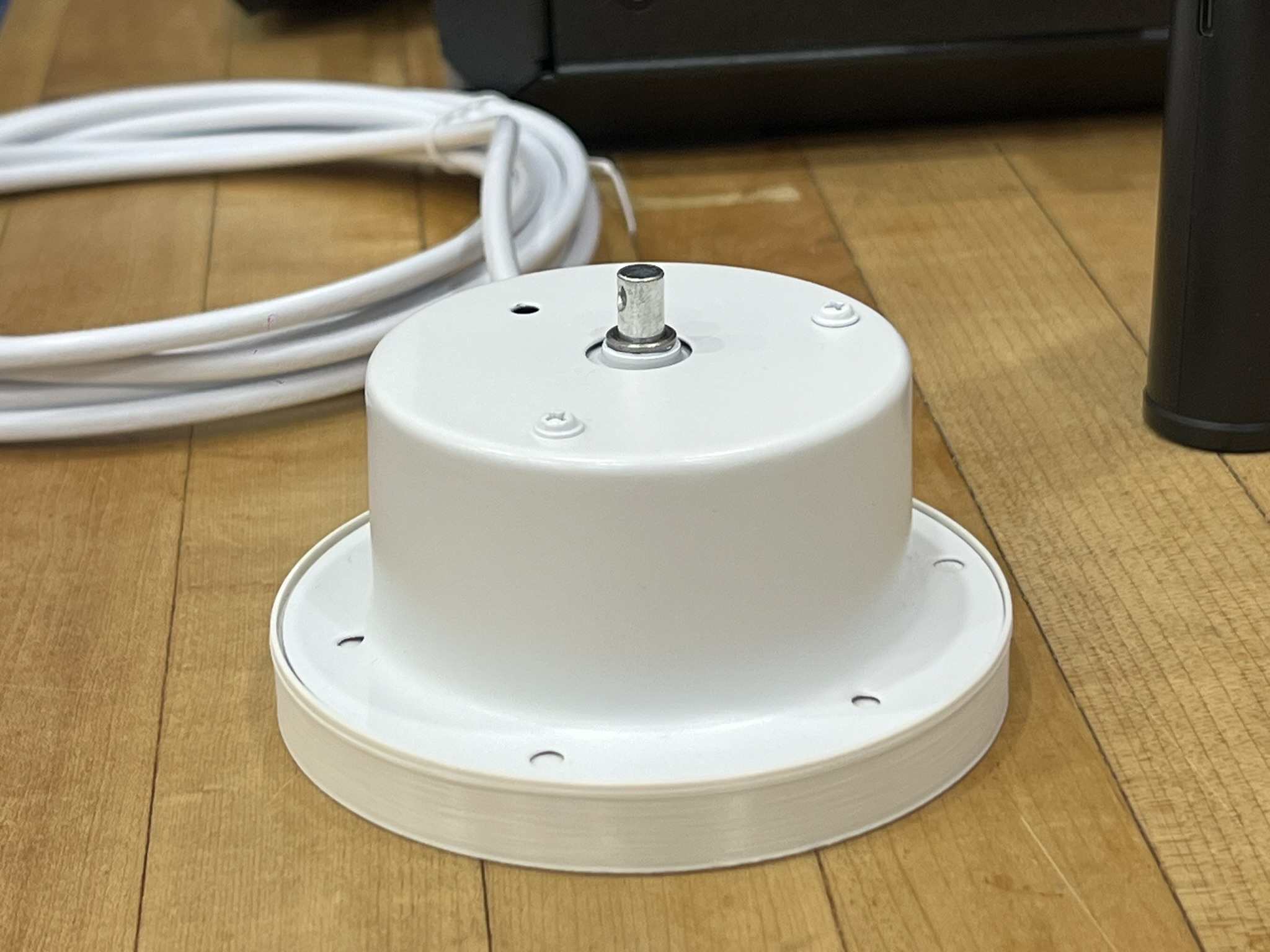 Ceiling adapter for disco ball motor