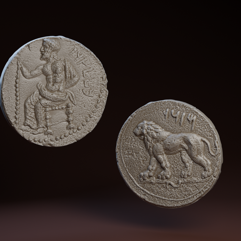 Mesopotamian Shekel by Peter Farell | Download free STL model ...