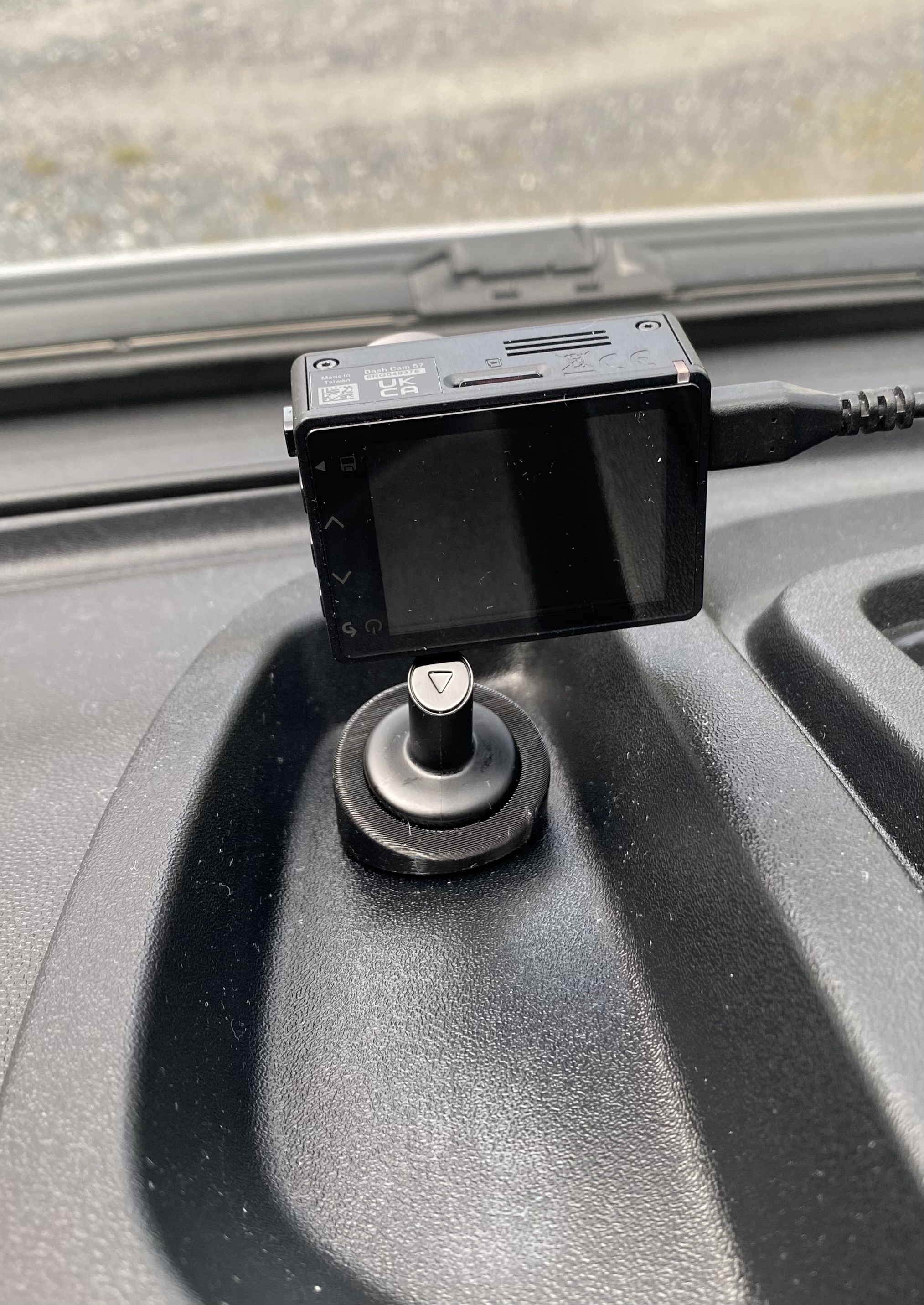 Garmin Dash Cam Angled Magnetic Base 3D model by floano