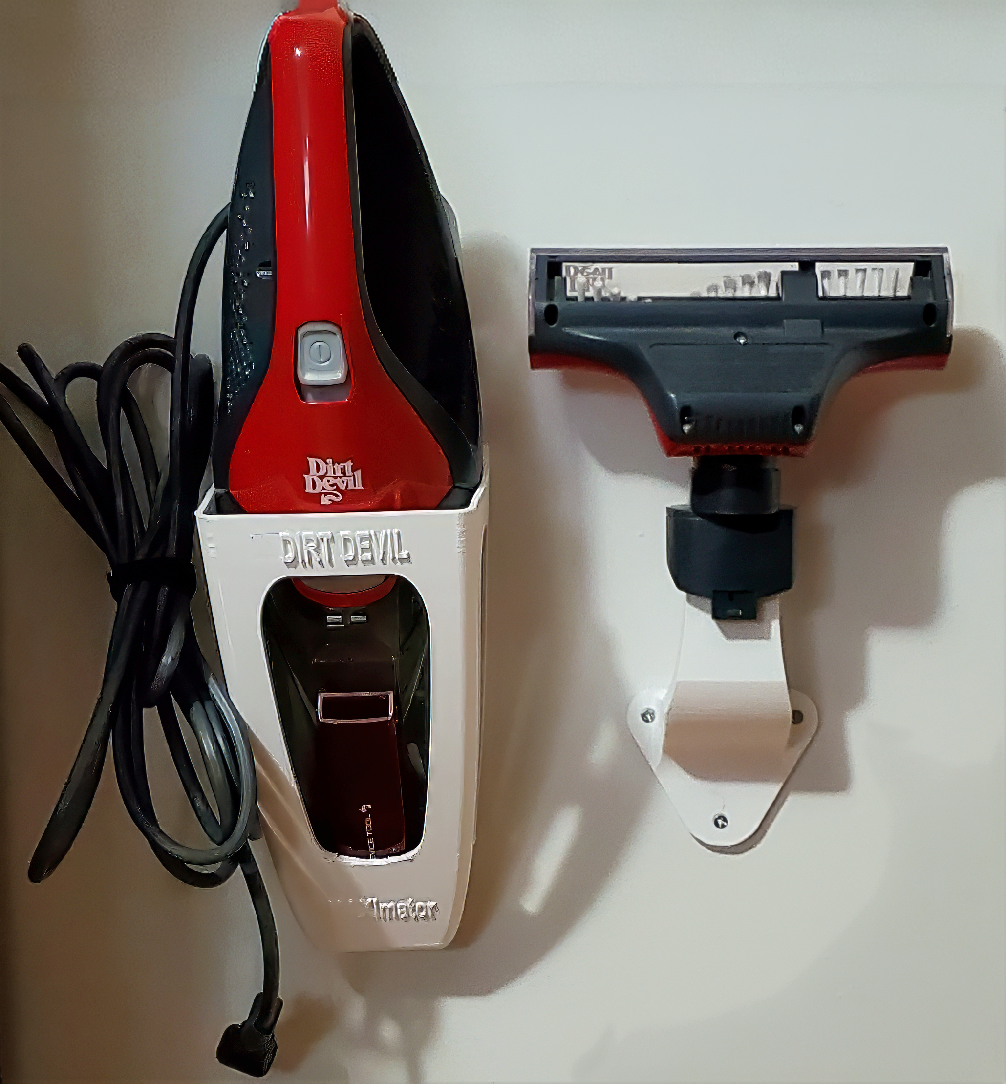 Wall Mount for Dirt Devil Scorpion Plus Rotary Brush