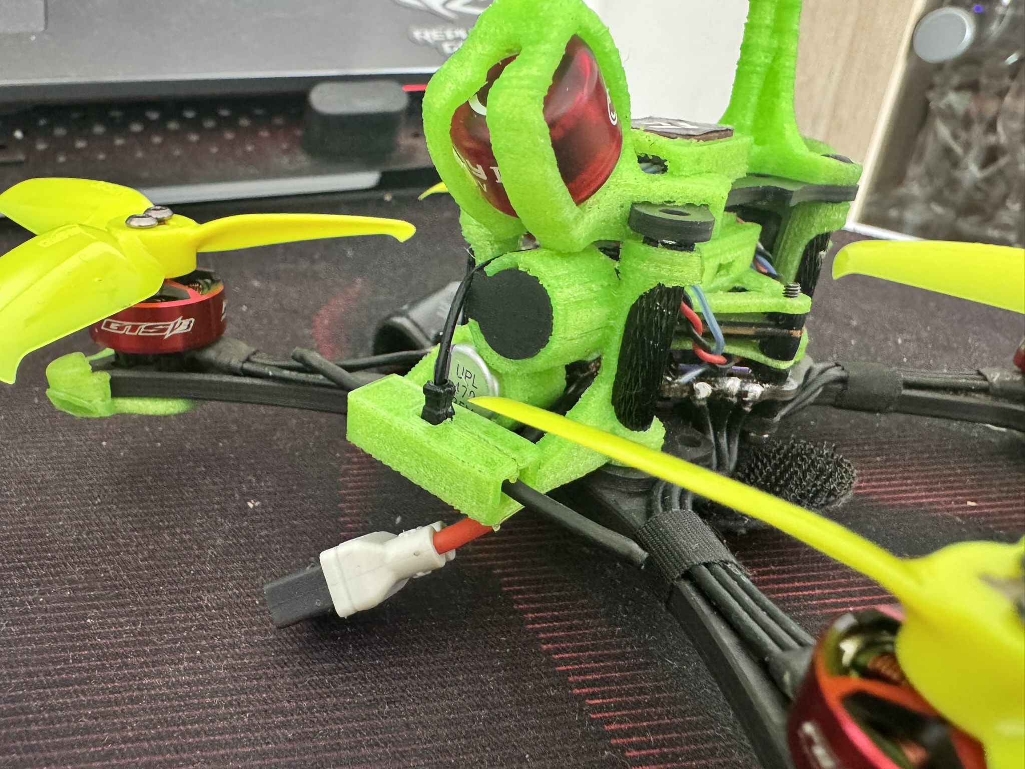 AlfaRC Beetle 3 Capacitor, buzzer and ELRS ant holder