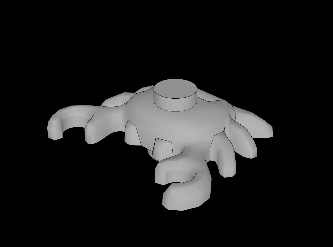 Lego Compatible (33121.dat) Animal Crab