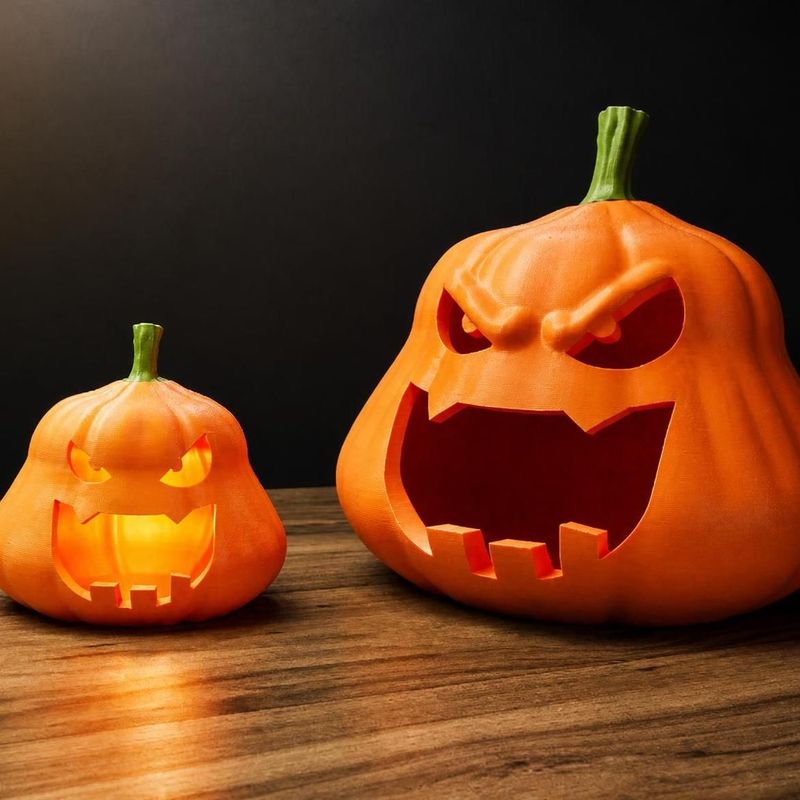 Angry Pumpkin - Halloween decoration by hvrkh | Download free STL model ...