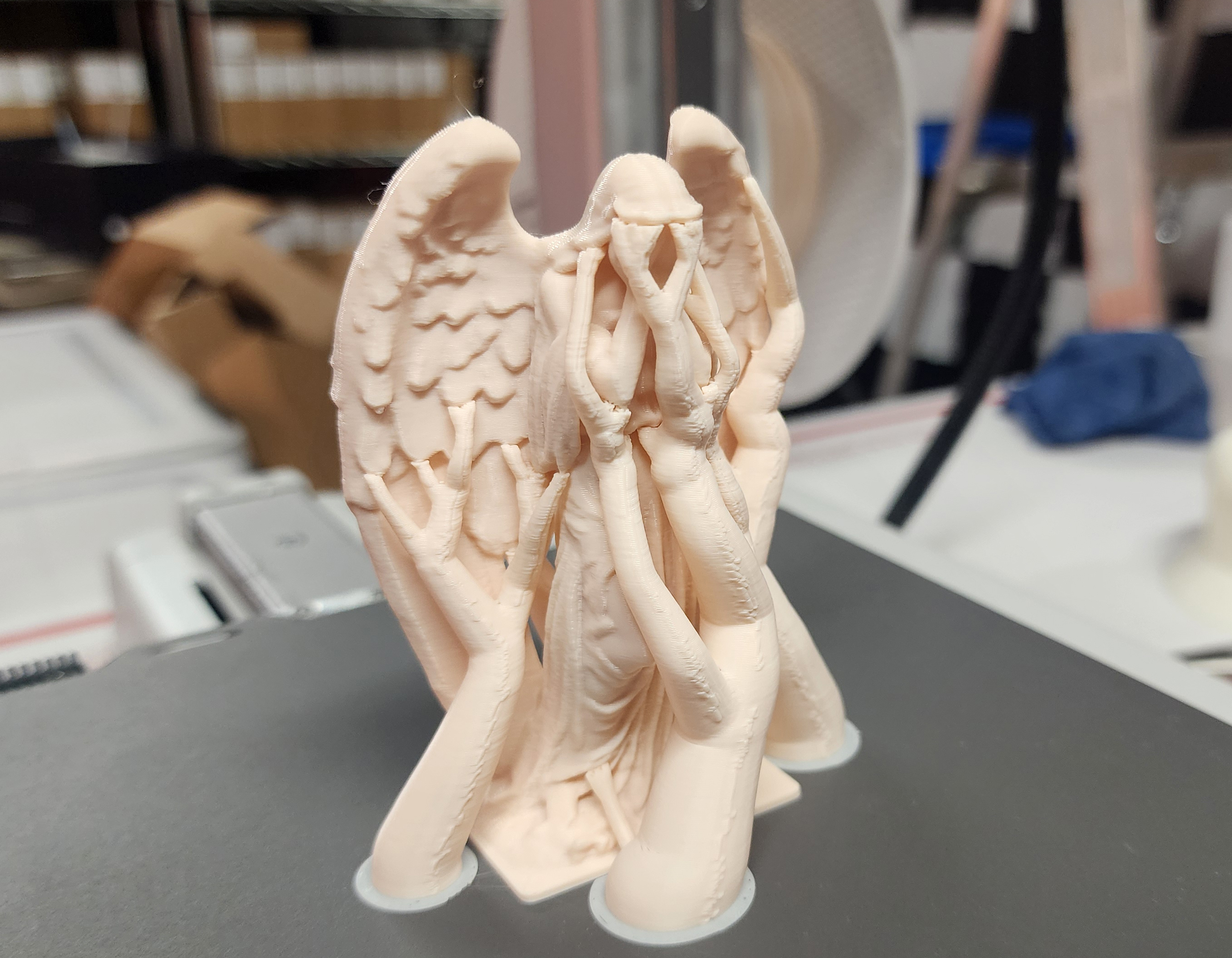 Miniatura 7 do modelo 3D Weeping Angel Statue