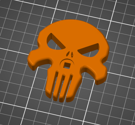 Punisher Skull Outdoor Faucet Handwheel