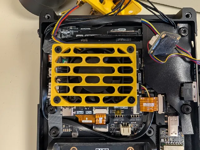 Fan Grille - Clockwork uConsole Raspberry Pi CM5 - active cooler