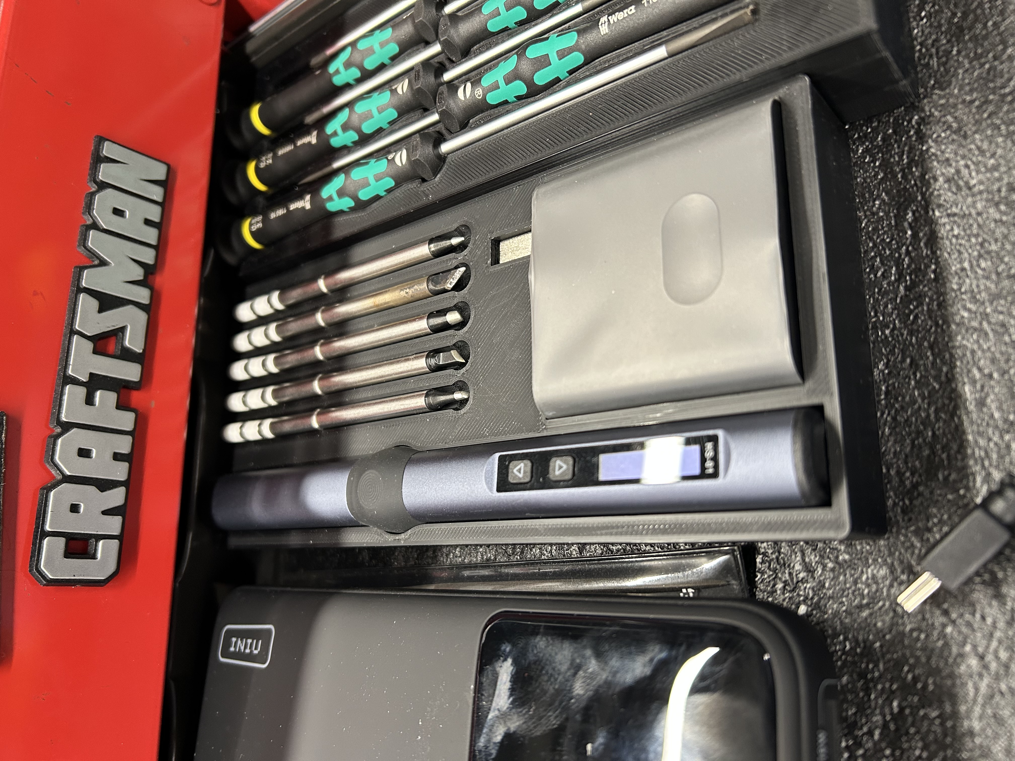 Organizer for Fnirsi Soldering Kit