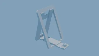 phone stand print in place