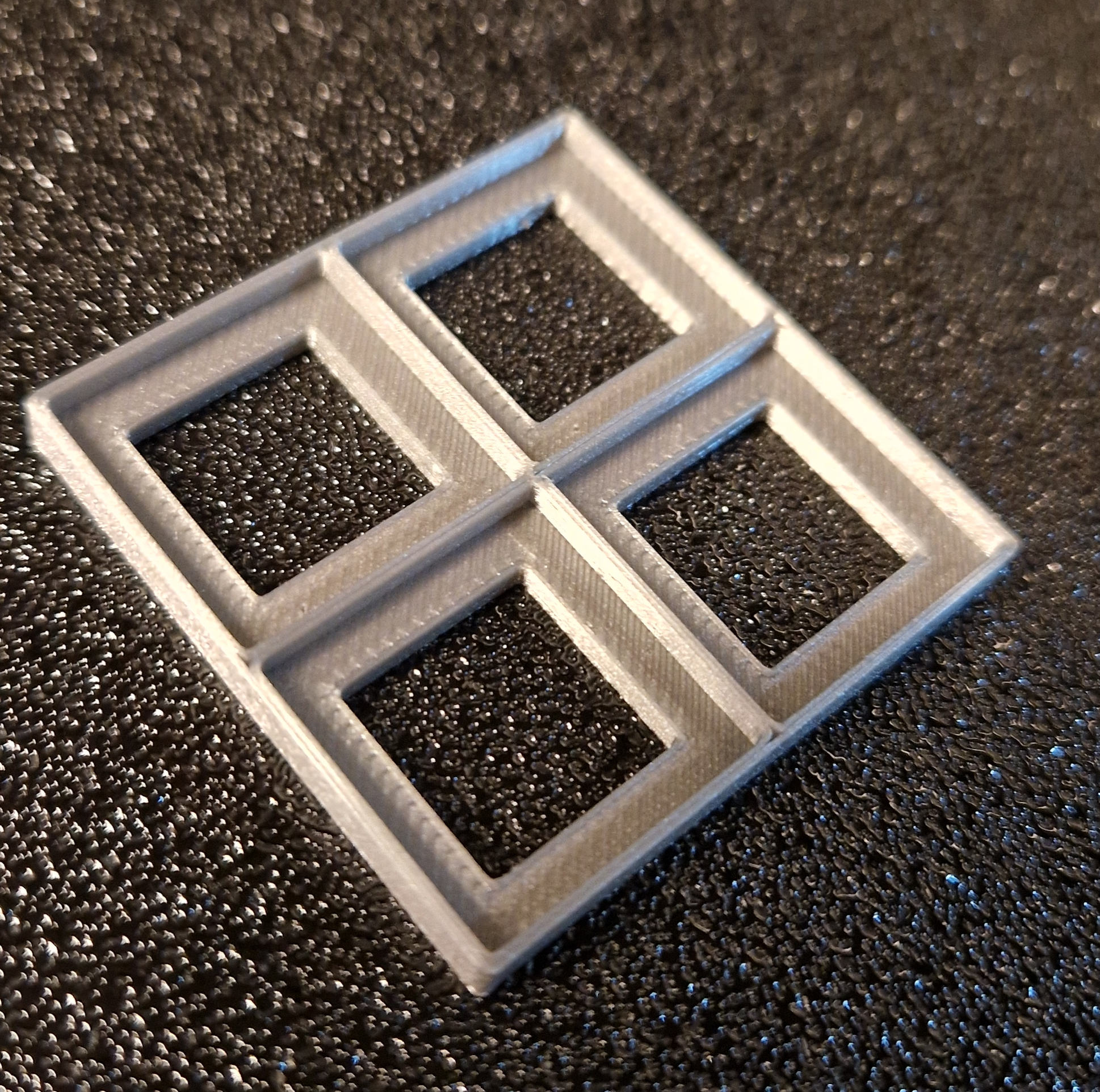 "Qwirkle Travel Edition" frame, board, grid >different sizes< up to 420mm for Kobra3 Max