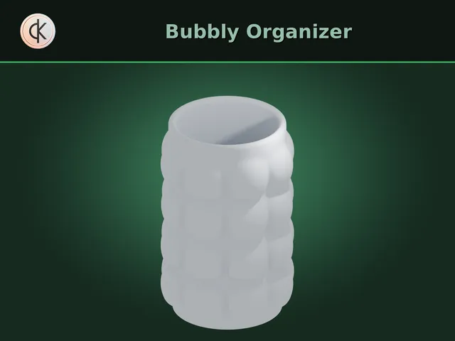 Bubbly Bathroom Organizer - Action Inspired Vanity Storage