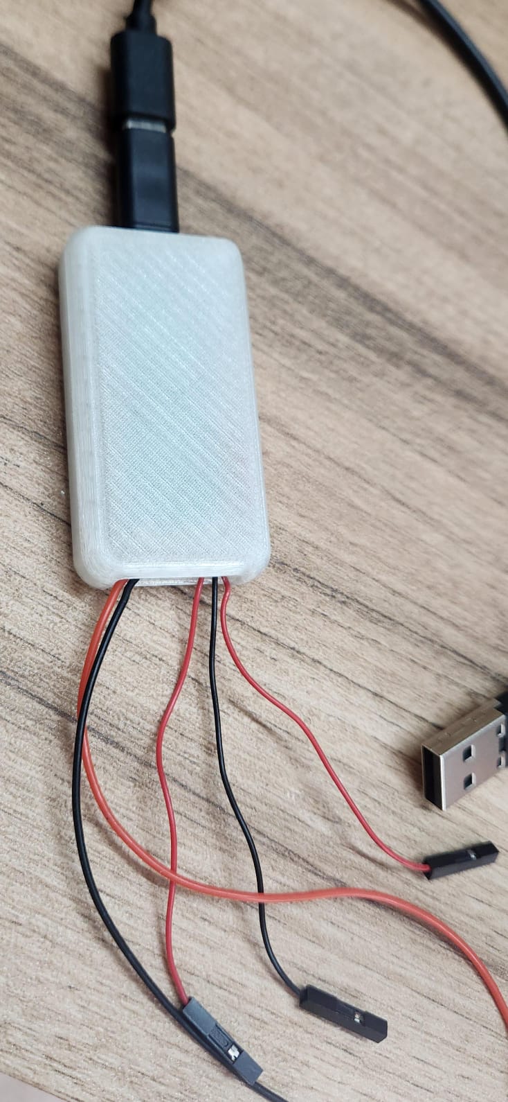 PicoPi Debug probe enclosure with wire exit — thumbnail 2