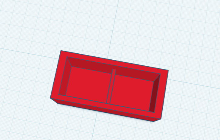 Box container divided