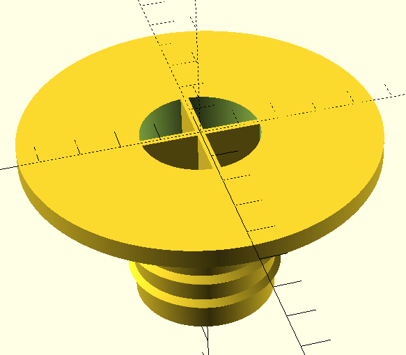 Parametric Flanged Hose Barb (Reinforced)