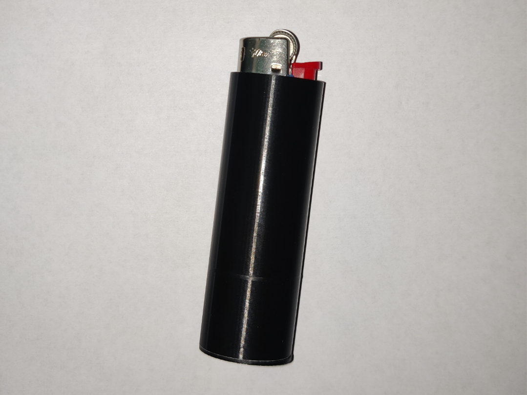 Bic mini lighter hiding place