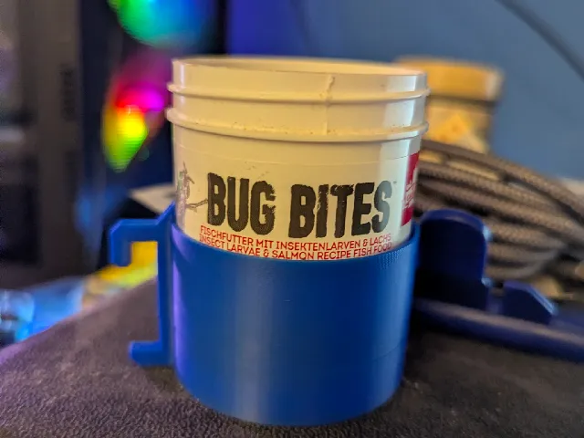 Fluval bug bites holder for Skadis peg board