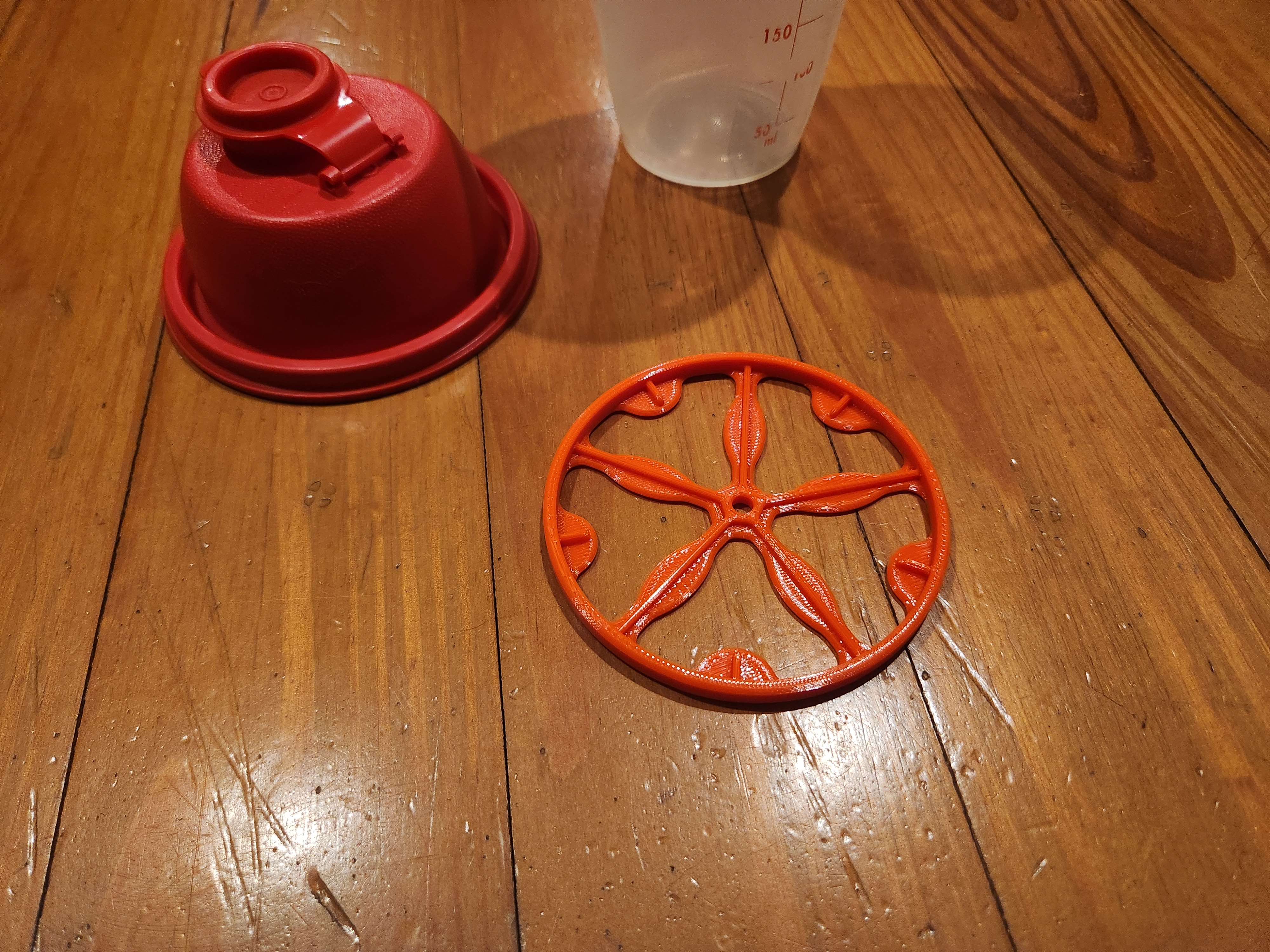 Tupperware Quick Shake REPLACMENT Mixer/Blade — miniatura 2