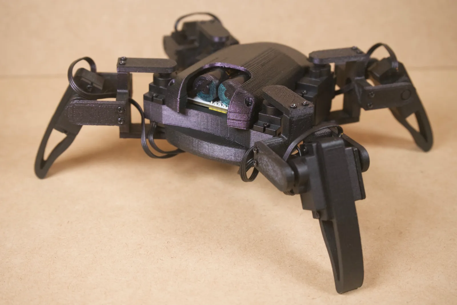 quad-robotic spider robot 2DOF