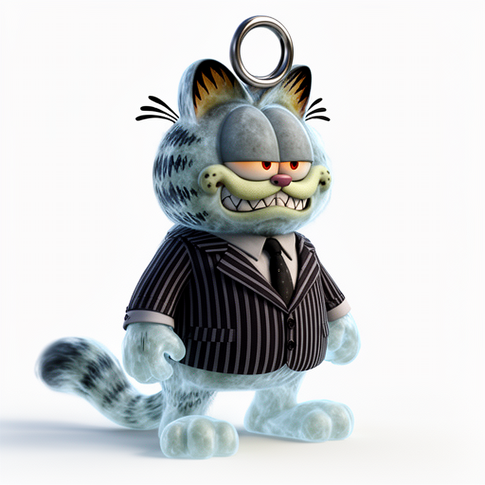 Garfield Beetlejuice Ring Figure