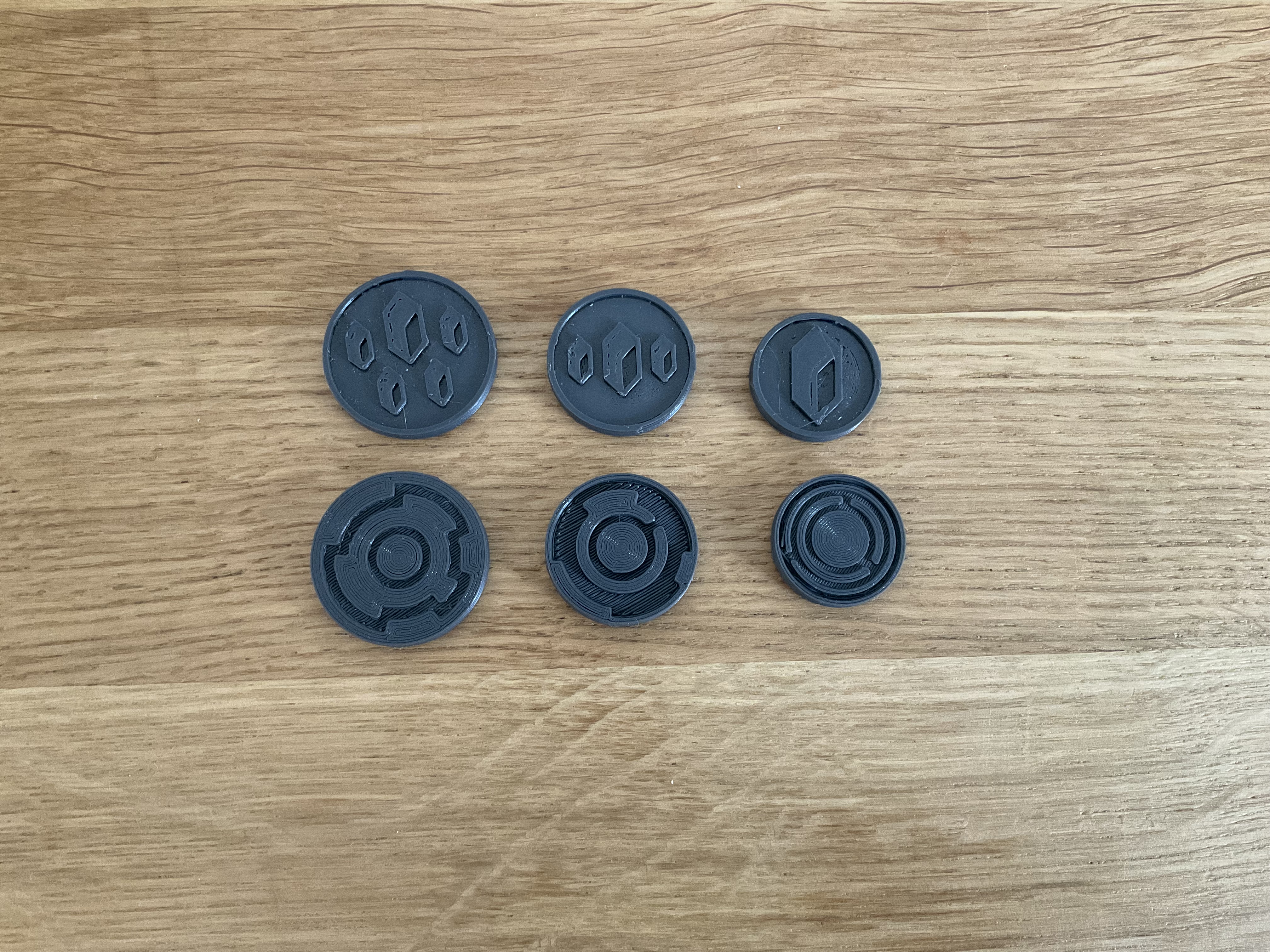 Miniatura 2 do modelo 3D Netrunner Token Set