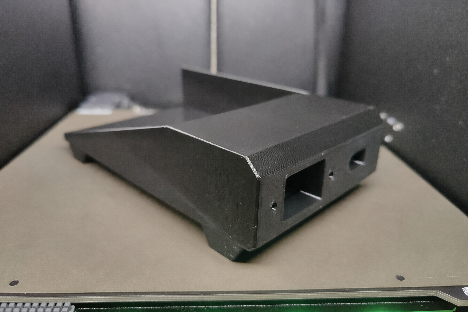 Mean Well LRS-100-5 Cover with XT60 Female and IEC C14 Cutouts