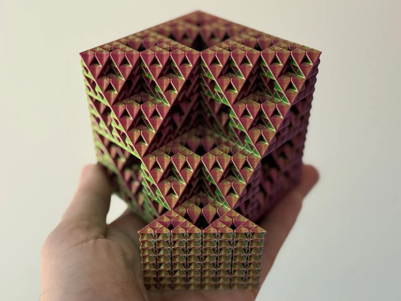 Wicked Vase Mode Sierpinski Octahedron Fractal | Level 4 by
