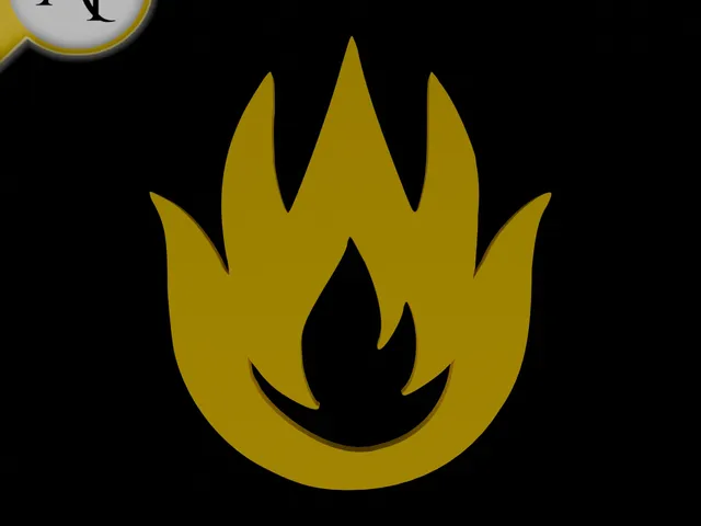 Simple Flame Symbol - 2D Art