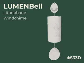 S33D — LUMEN — LumenBell — Lithophane Lilly Bell
