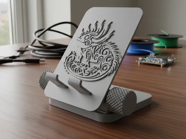 Fixed phone stand/Стационарная подставка для телефона