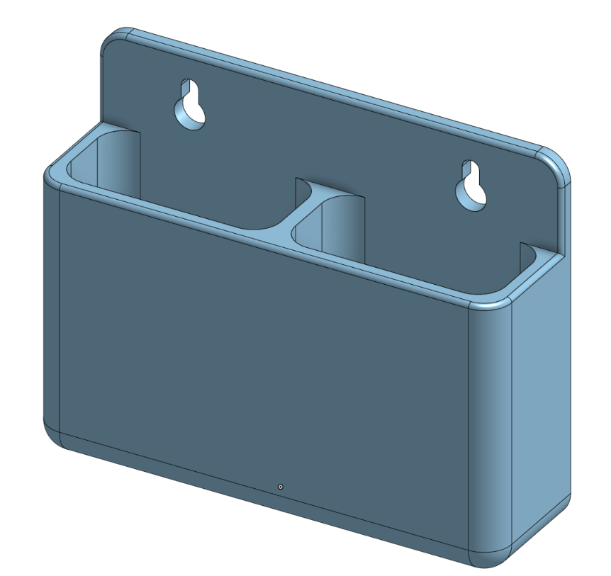 Wall Mount Remote Control Holder