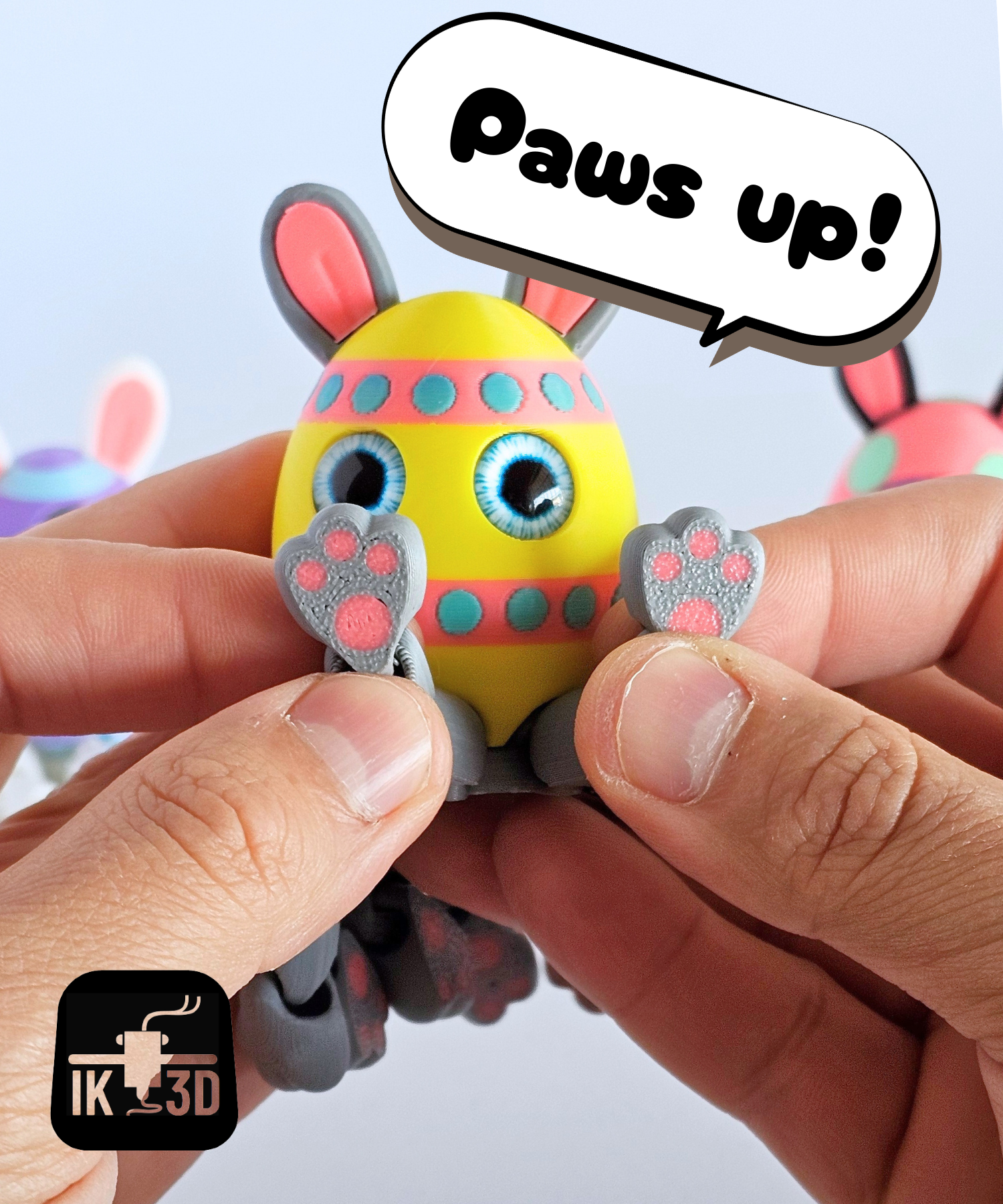 Flexi Easter Egg Critter / Multiparts / Multicolor — miniatura 6