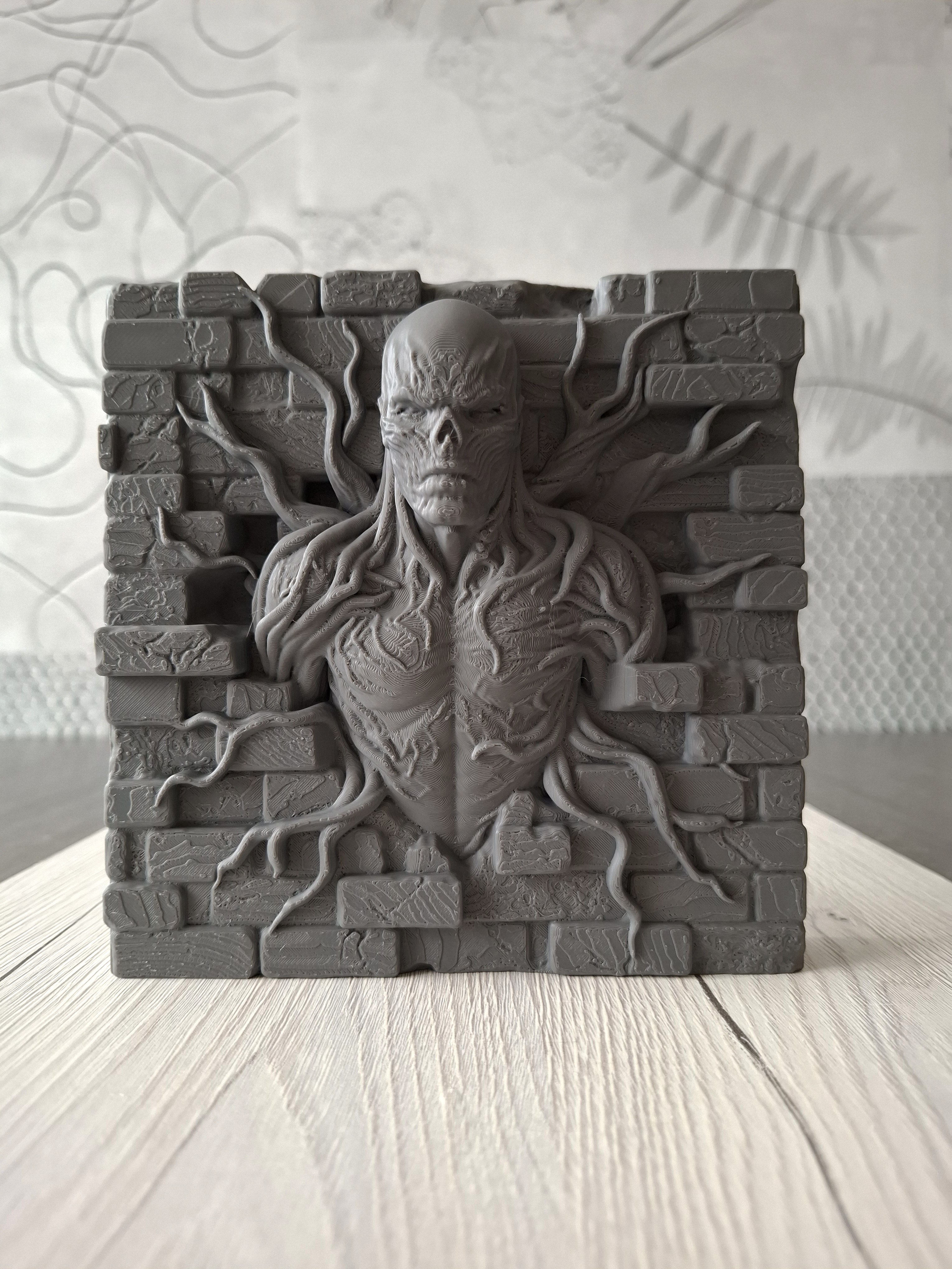 Vecna (Stranger Things)  - Relief Sculpture