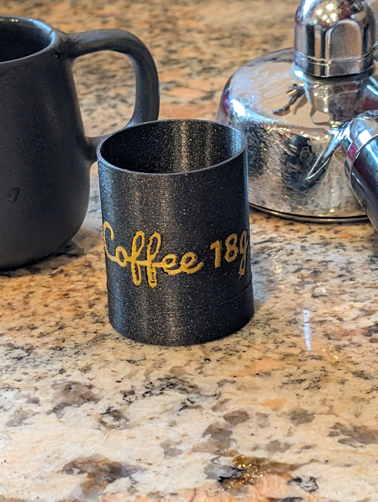 Espresso beans measurer