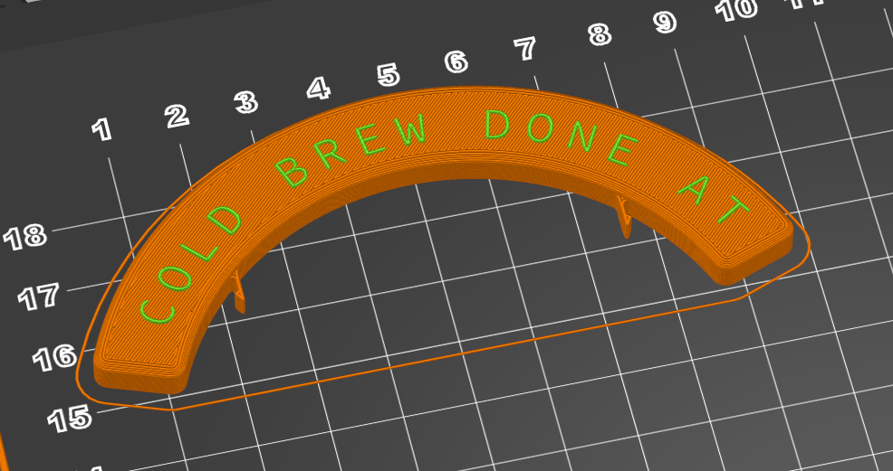 Blank Signboard for "Will Return At" Clock - REMIX