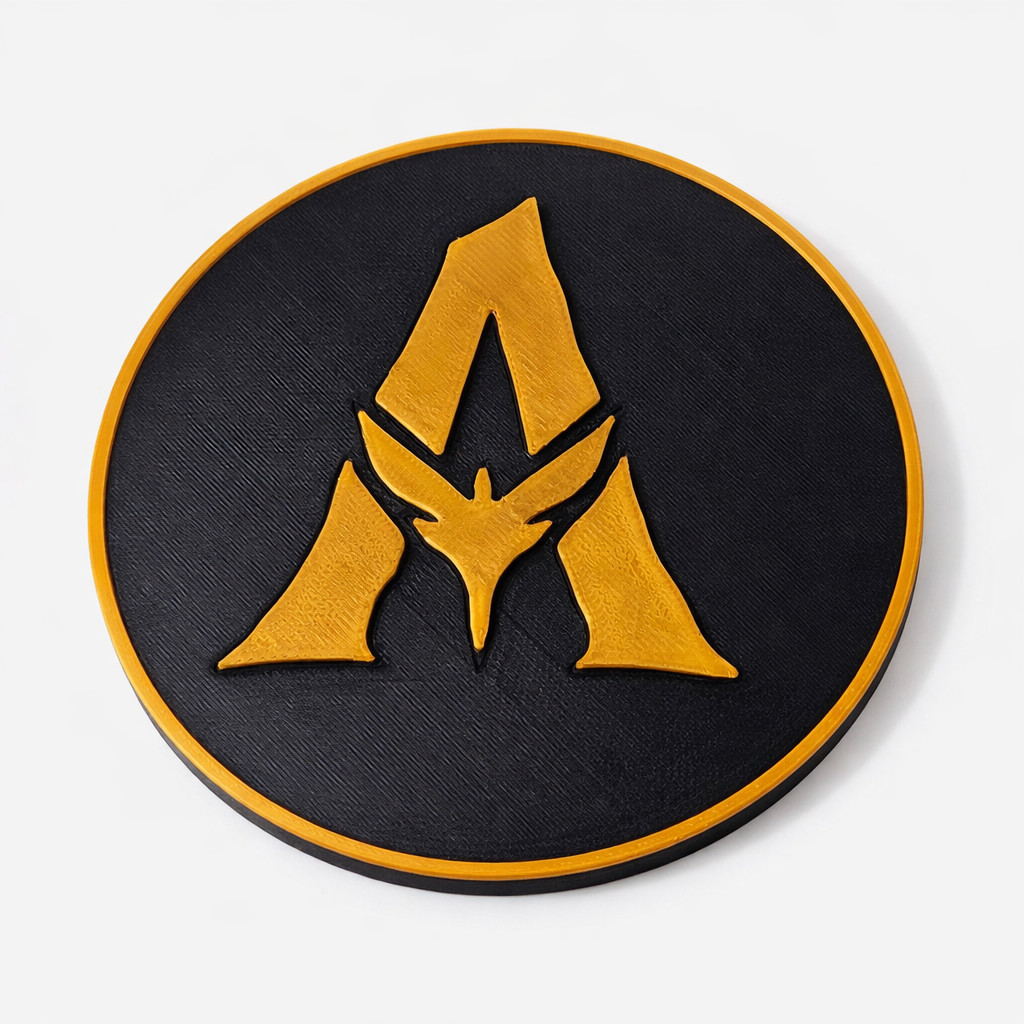 Avatar inspired coaster - easy dual color print