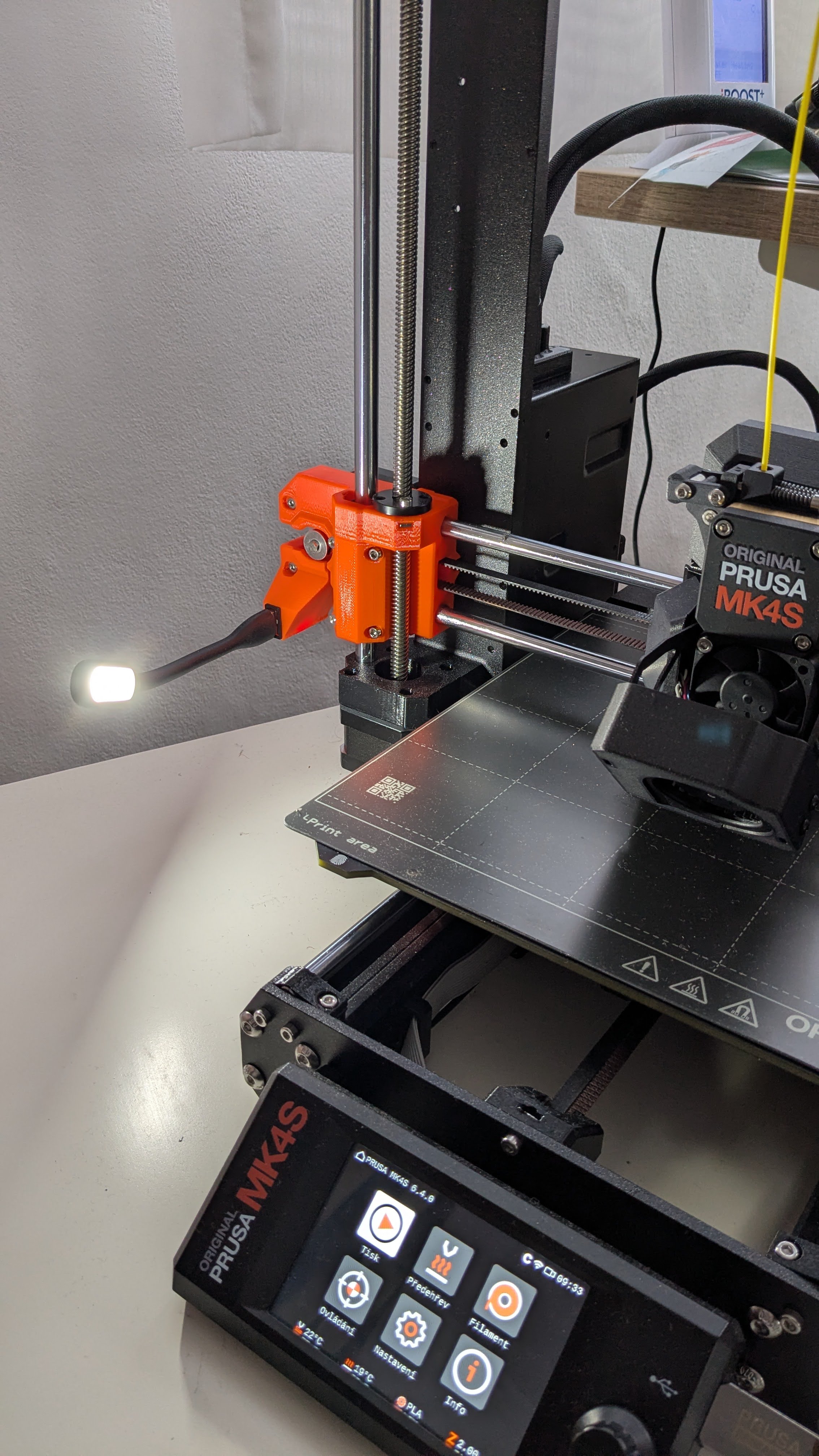 USB Side LED Lamp for Prusa MK4/MK4S