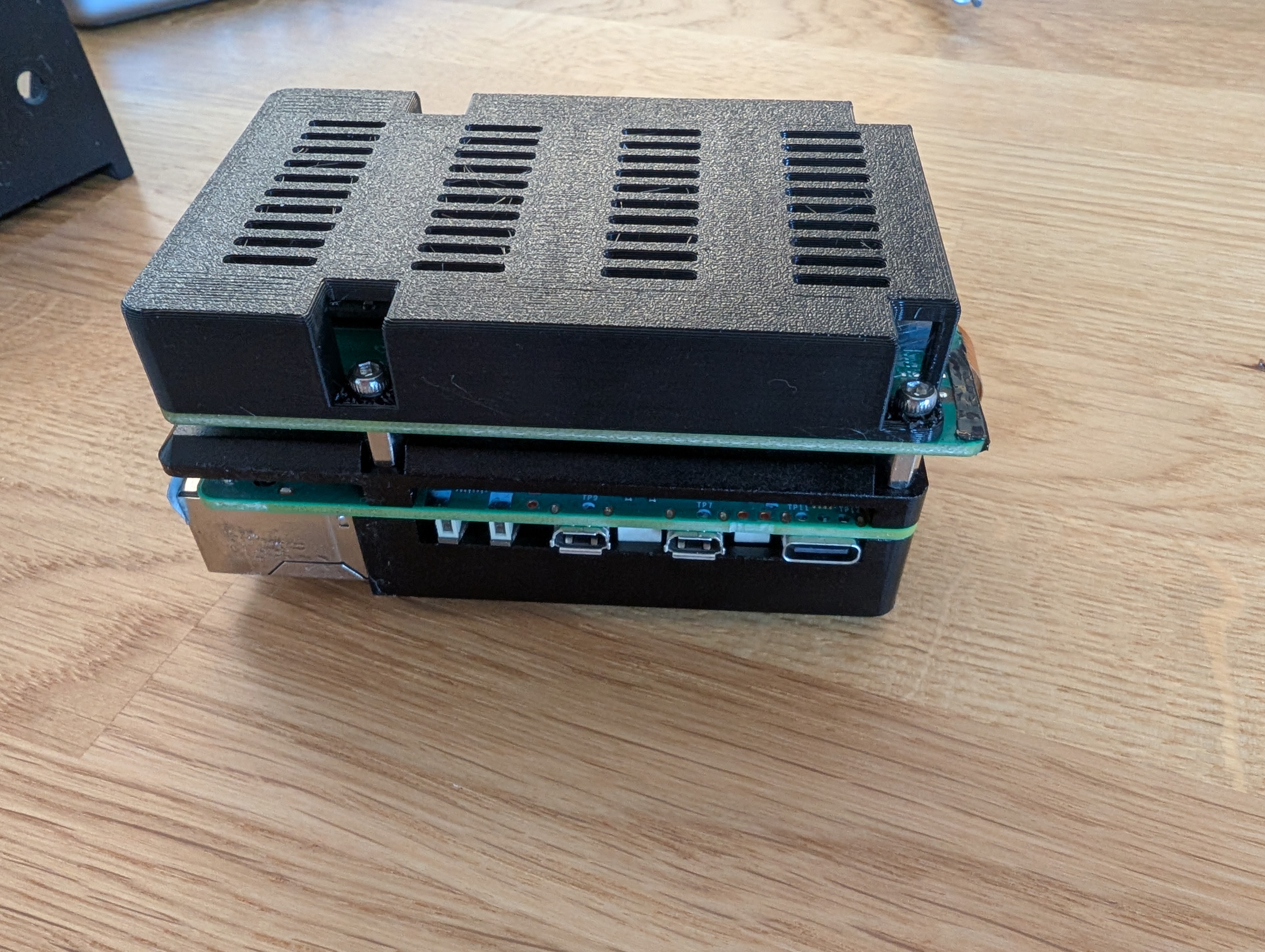 Pine Hatdrive Bottom Case with Heatsink