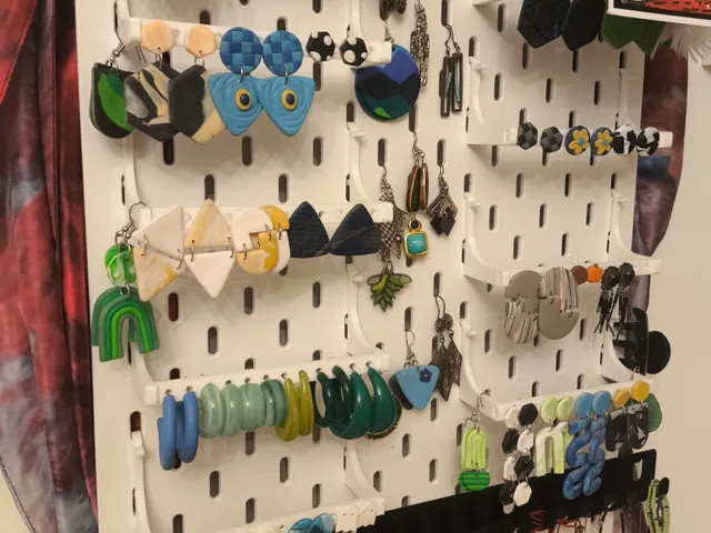 Ikea Skadis Earings Holder