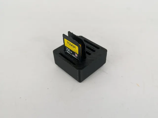 Gridfinity SD Card holder