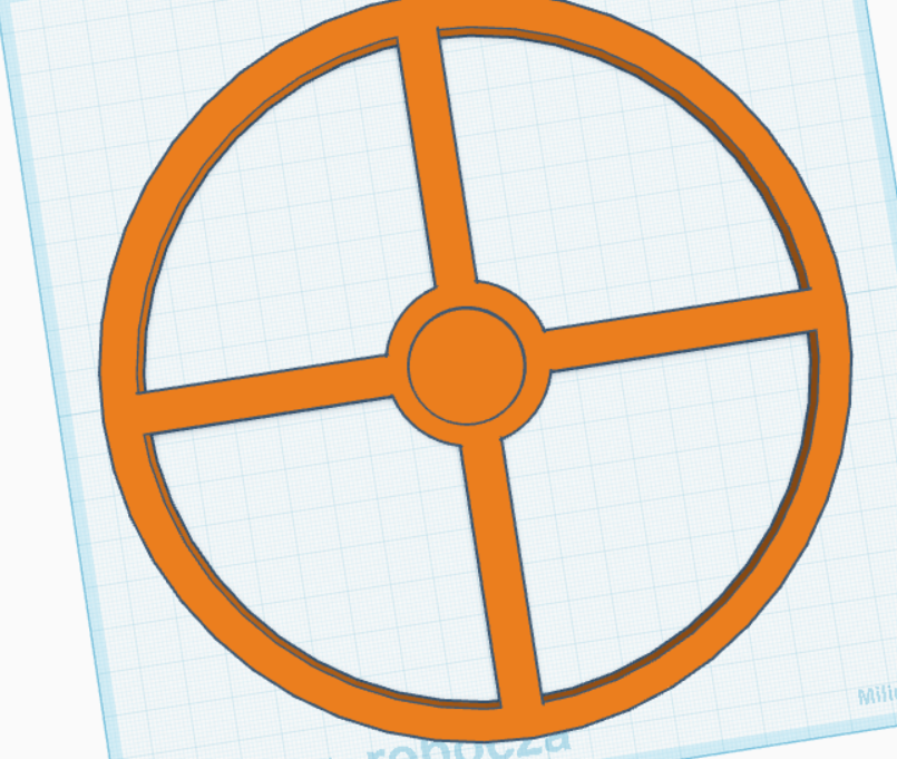 Zabawkowa kierownica 3D model