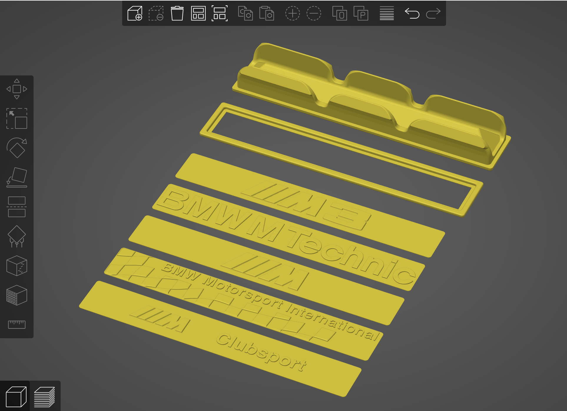 e36 M molding badges — miniatura 2
