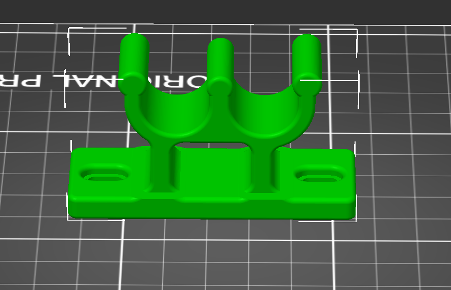 Ultra Strong Latch Flat 3D model thumbnail