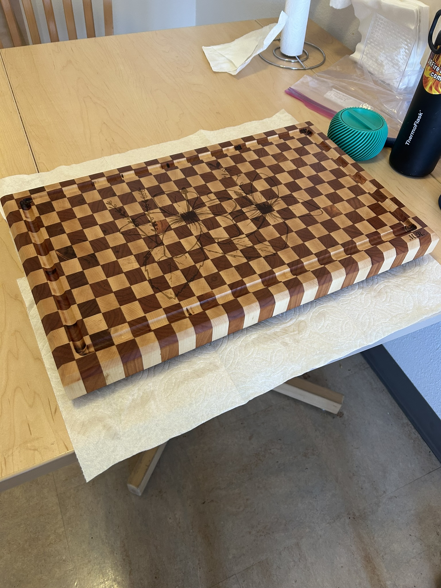 Cutting Board Juice Groove Jig