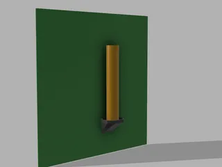 Сandle holder without lighting