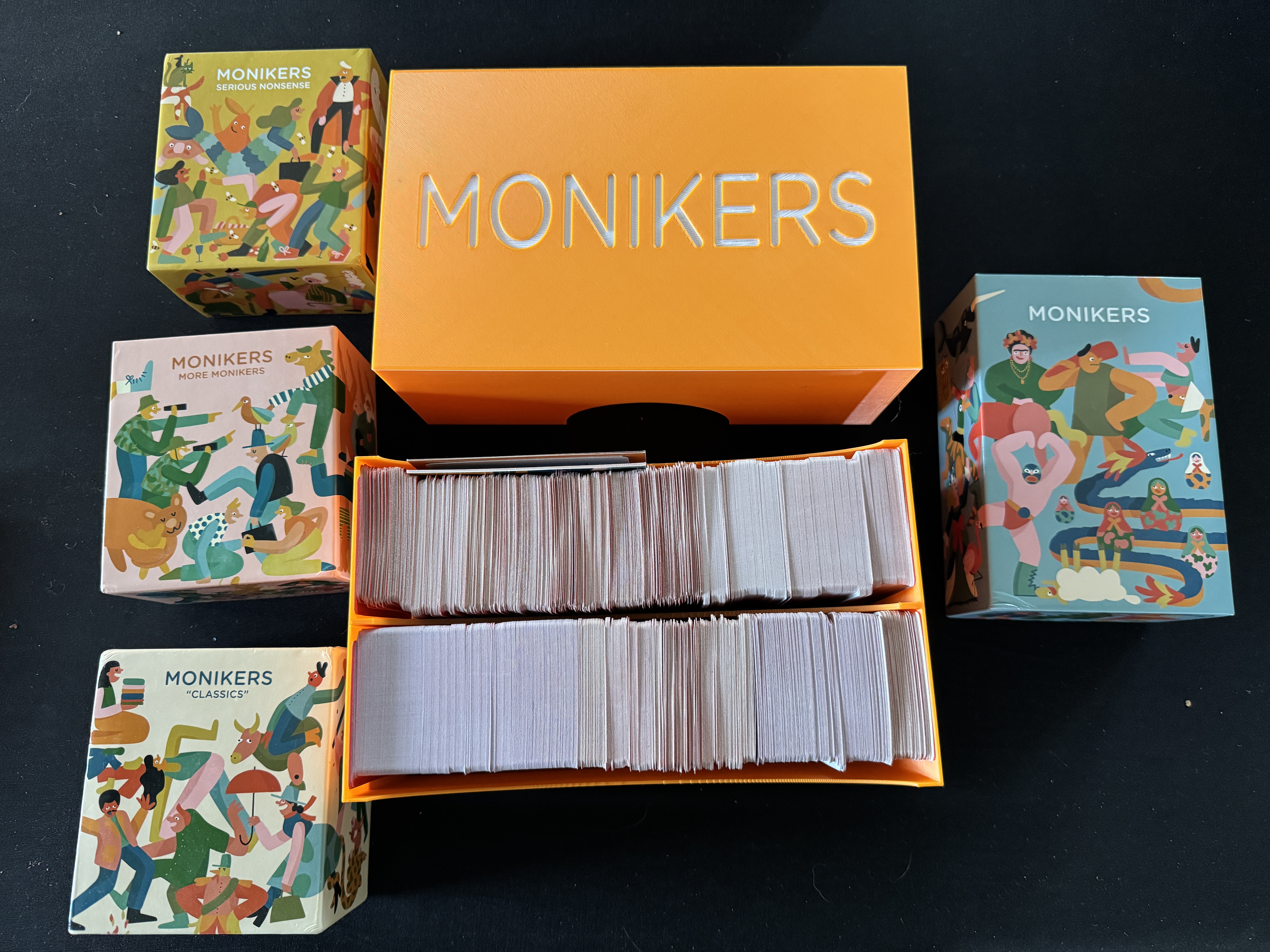 Monikers / Card Games Big Box Storage