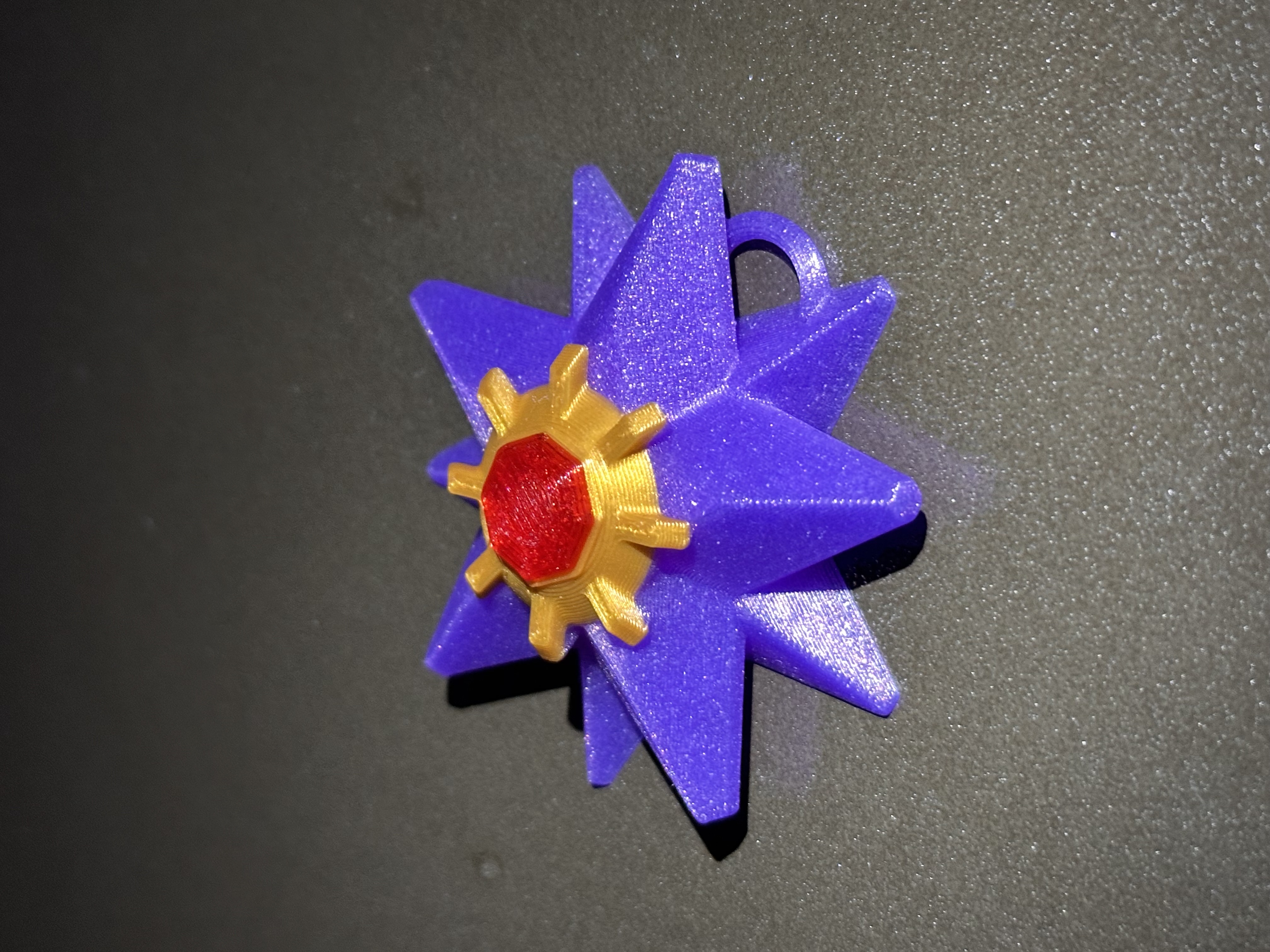 Starmie Pokemon Keychain MMU