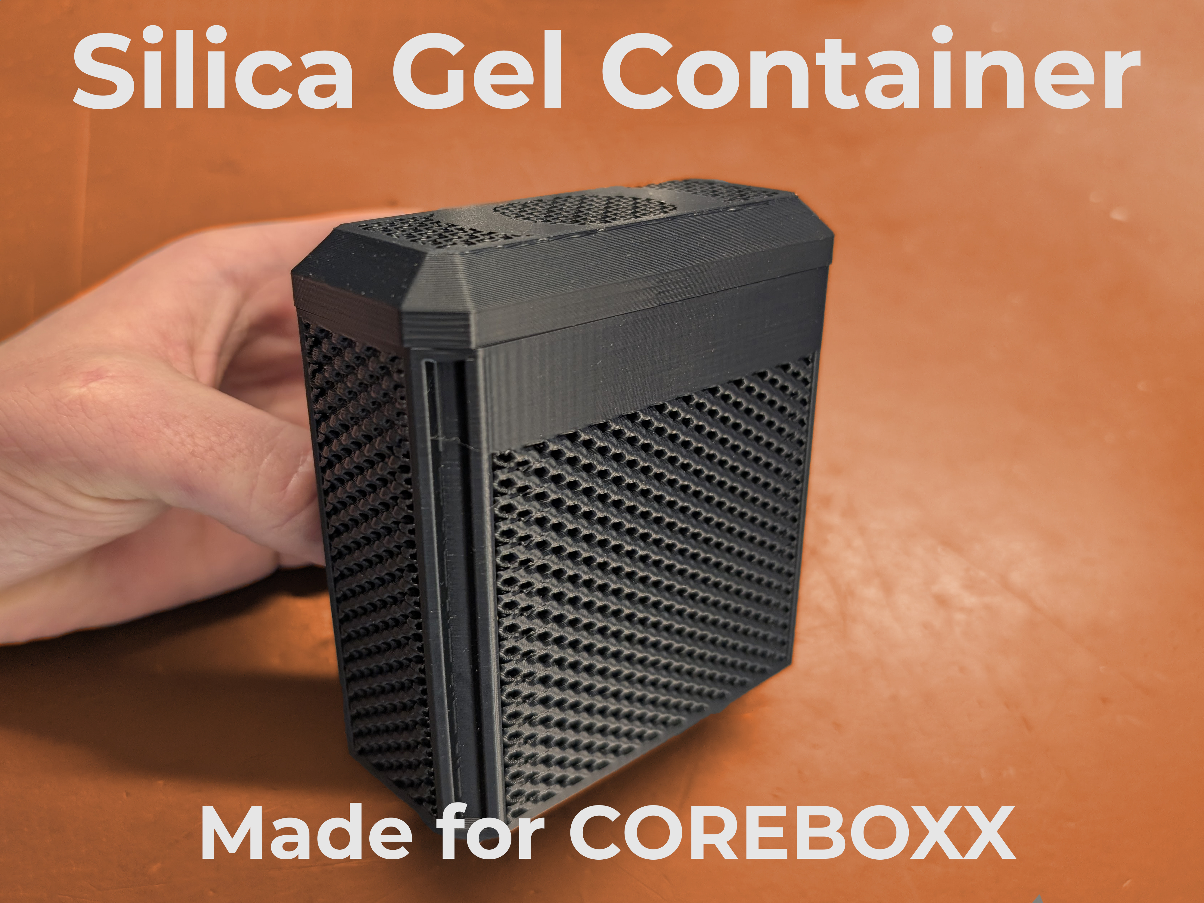 CORE one - Desiccant / Silica Gel container (COREBOXX)